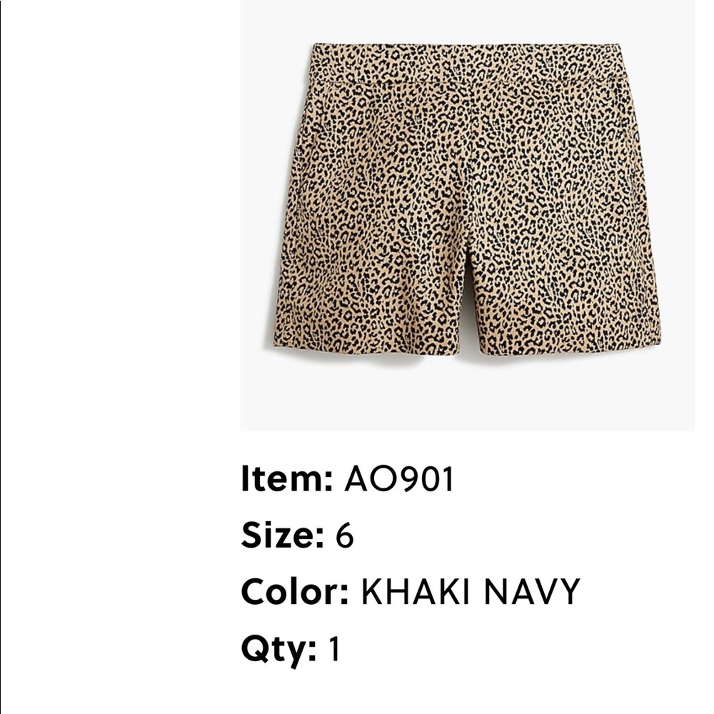 J. Crew shorts
